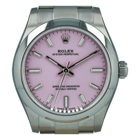 rolex esfera rosa